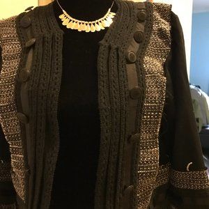 Black and White Jacket - size M